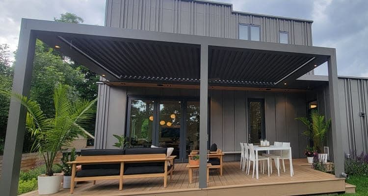 All Weather Pergola Roof