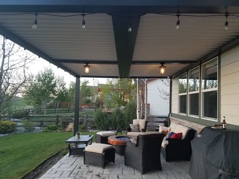 Motorized Louvered Pergola: A Wood Pergola Replacement