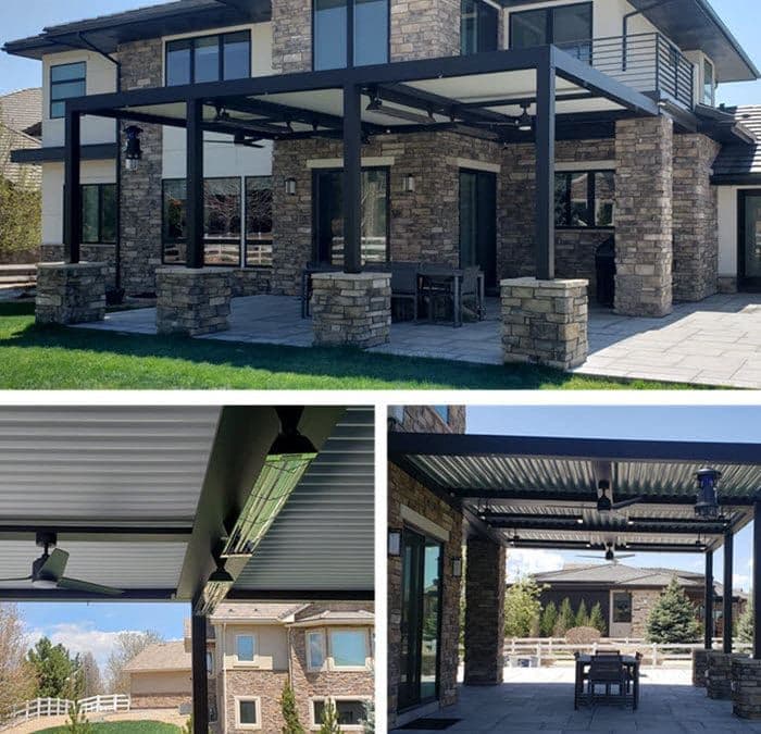 An All Aluminum Pergola Just Makes Sense