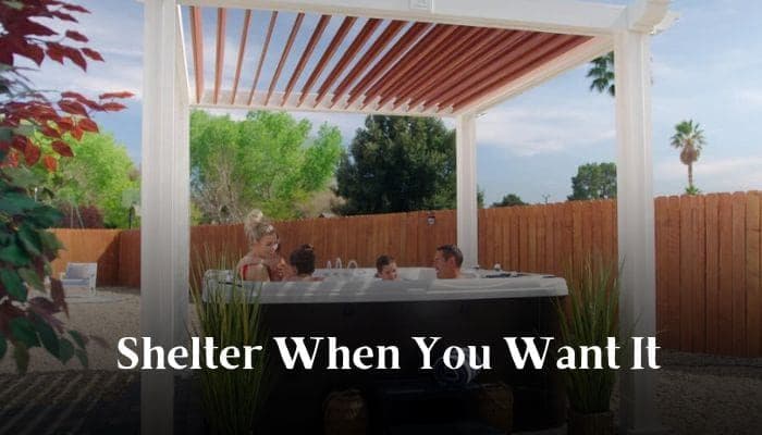 Should You Build a Roof Over a Hot Tub?