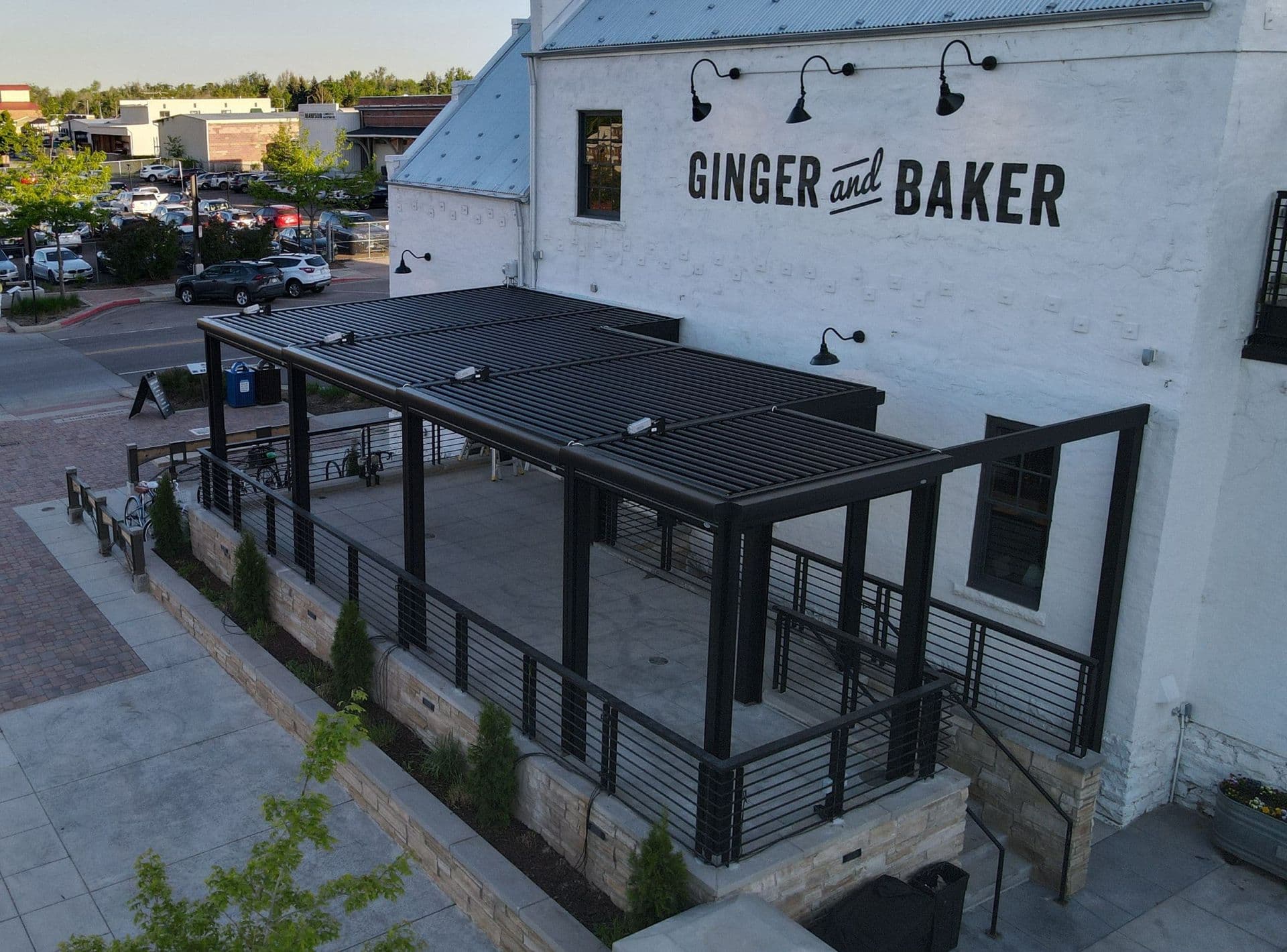 Cutting Edge Outdoor Shelter for Commercial Use