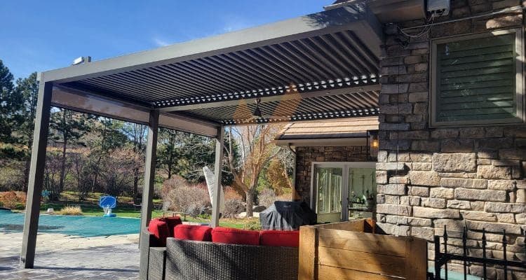 Louvered Pergola vs. Retractable Awning