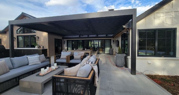 How Does a Motorized Pergola Roof Work?