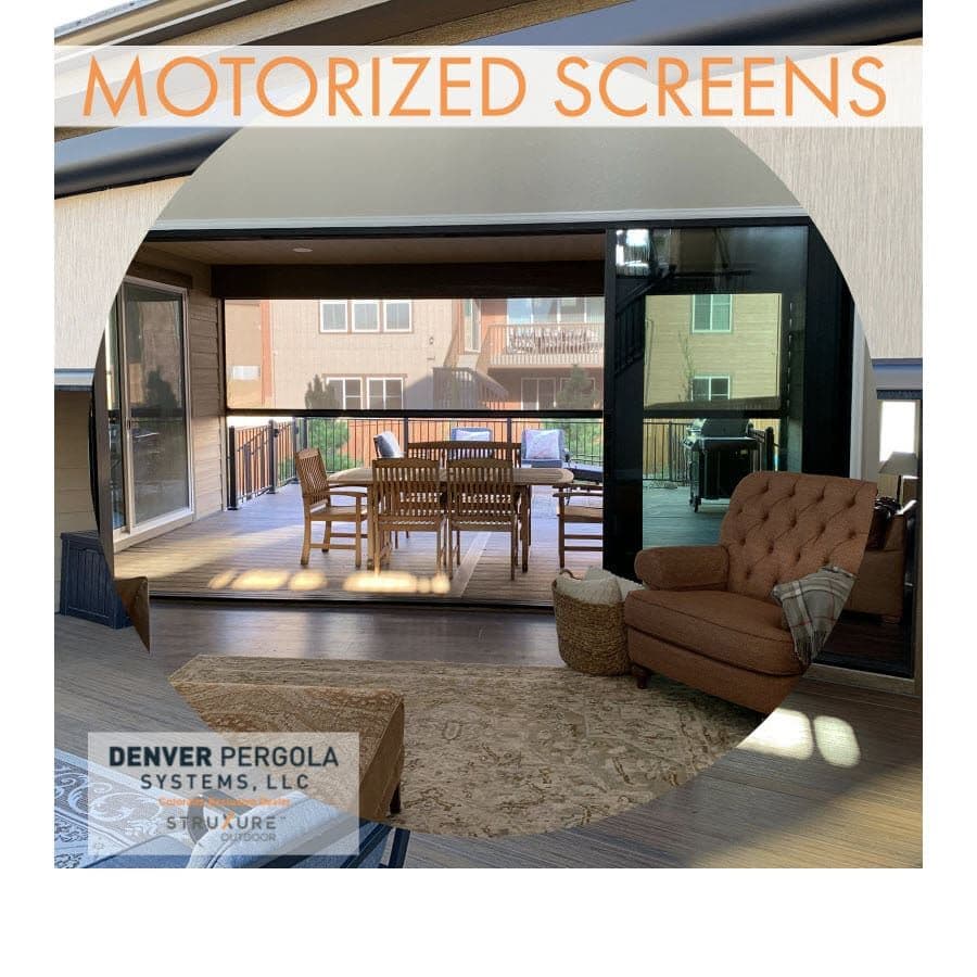 Benefits of Investing in Motorized Screens for Your Pergola System
