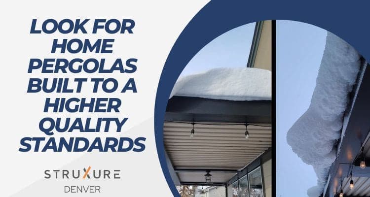 Can Pergola Roofs Handle Heavy Snow Loads?