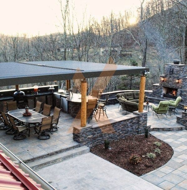 Making Your Outdoor Living Space Useable in the Colder Weather With Denver Pergolas & Outdoor Heating