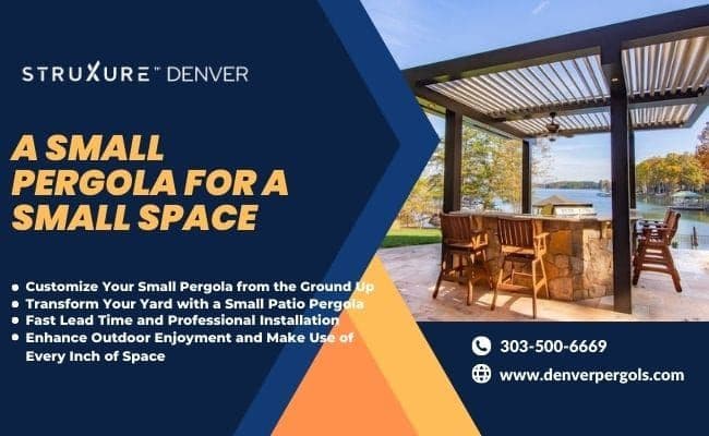 A Small Pergola for a Small Space
