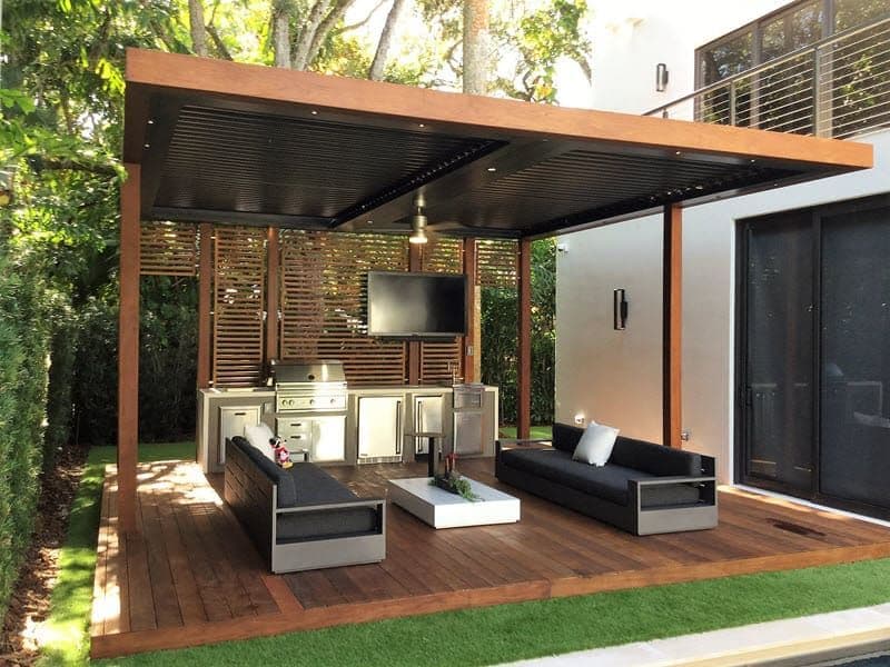 Pergolas Can Be Installed in Small Spaces